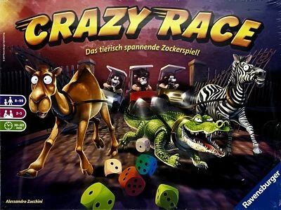 CRAZY RACE Würfelspiel für 2-5 Spieler ab 8 Jahren Ravensburger NEU & OVP - Bild 1 von 2