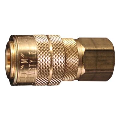 (1/10)Milton 713 1/4'' FNPT M Style Coupler, Female body