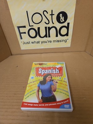 NEW SEALED Rock N Learn: Spanish: Volume 1 and 2 (DVD)your Kids Will Love It