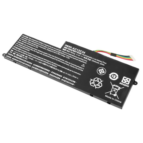 11.1V AC13C34 Akku Für Acer Aspire ES1-111M V5-122P E3-111 E3-112 V5-132 MS2377 - Afbeelding 4 van 12