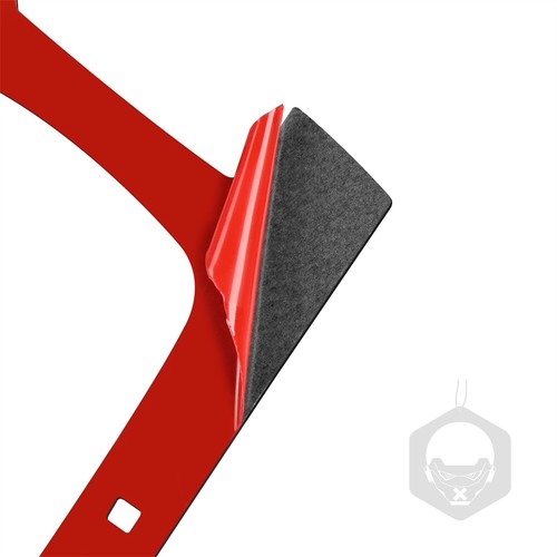 Red Carbon Central Control Gear Shift Cover for Porsche 718 Boxster Cayman 16-22 - Picture 9 of 12