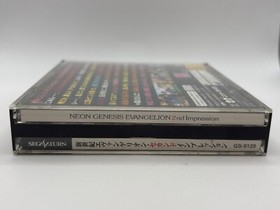 Neon Genesis Evangelion 2nd Impression Sega Saturn Game CIB JP IMPORT