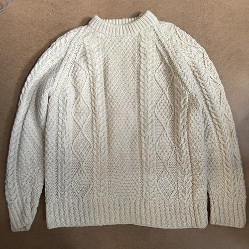 Vintage Brooks Brothers Aran Wool Knit 
