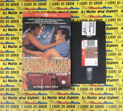 VHS film SESSO E FUGA CON L'OSTAGGIO THE CHASE kristy swanson CECCHI GORI (F214)