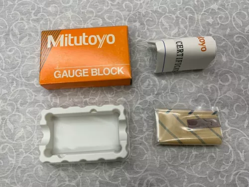 MITUTOYO .028" Rectangular Steel Gage Gauge Block 611328-221 3C Made in JAPAN
