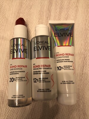 3 x L Oréal Elvive Bond Repair 