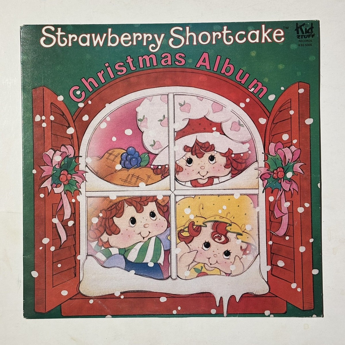 Strawberry Shortcake Christmas Album LP (1980) Vinyl Record Album