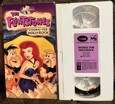 The Flintstones Hooray For Hollyrock Hanna Barbera Cartoon Network Video VHS