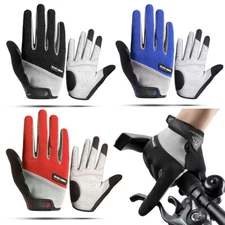 Windproof Touch Screen Gloves Racing Cycling Motorcycle Full Finger Mittens US