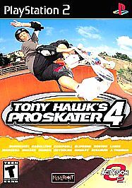 Tony Hawk&#039;s Pro 4 (Sony PlayStation PS2 Complete 47875804258 eBay