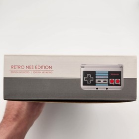 Nintendo 3DS XL Retro Silver NES Edition, No Manual No AR Cards, Tested, Working