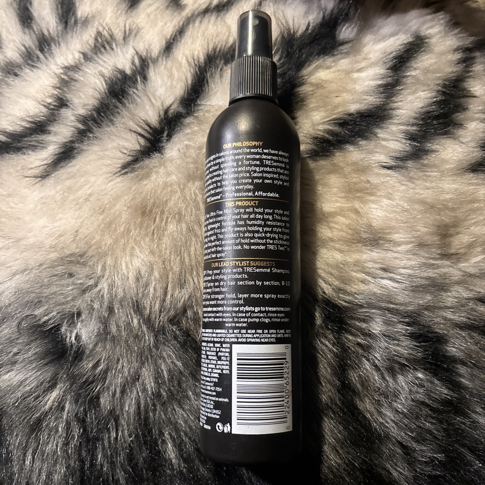 TRESemme Tres Non-Aerosol Ultra Fine Hair Spray Fizz Control 10 oz