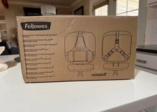 Fellowes Professional Series Back Support with Microban Protection seat cushion