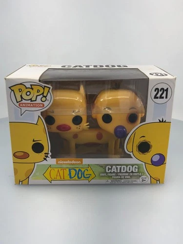 Funko POP! Animation Catdog #221 Vinyl Figure DAMAGED BOX SEE PICS