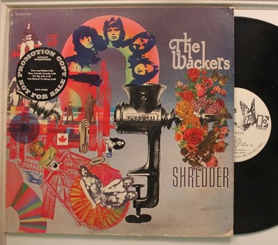 The Whackers Lp Shredder On Elektra - Vg+ To Vg++/ Vg+ To Vg++
