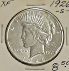 1926 S US Peace Silver Dollar $1 XF (Cleaned)