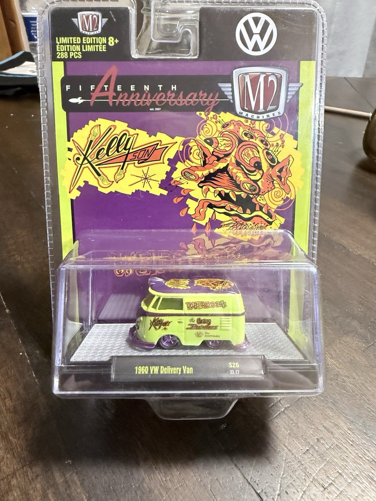 M2 Machines 15th Anniversary 1960 VW Delivery Van Features The Crazy Painters