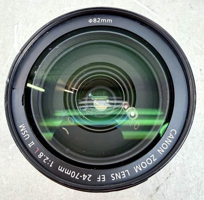 Canon Lens 24-70mm Ultrasonic with cap and hood | eBay