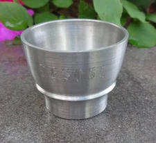 1983 NESOSC 5th Anniversary Pewter Open Salt Dip, Cellar, Dish!