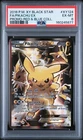 2016 POKEMON XY BLACK STAR PROMO RED & BLUE COLLECTION FULL ART/PIKACHU EX PSA 6