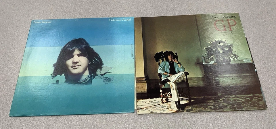 Gram Parsons Lot (13) Burrito Brothers Submarine Band Byrds Promo High Grade - Image 4 of 4