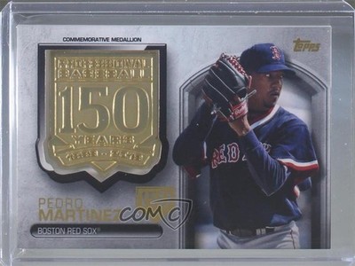 2019 Topps Commemorative Medallion Series 2 150th Anniversary Pedro Martinez ph7