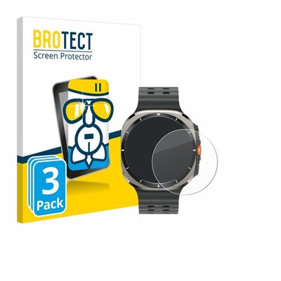 3x Panzerfolie Schutzglas Samsung Galaxy Watch Ultra / Ultra 2 (47 mm)
