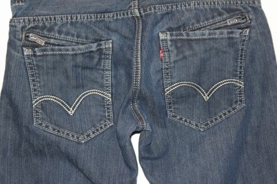 Levi's 514 Jean Men's Blue Slim Straight Zipper Back Pockets Size 32 x 32