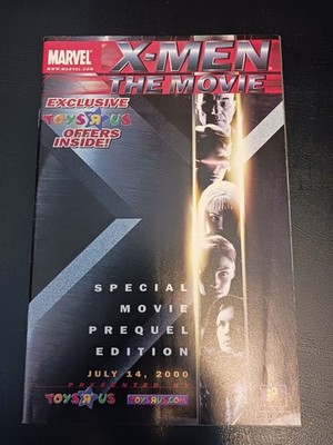 X-Men: the Movie Toys R Us Special Movie Prequel Edition Comic Marvel 2000 VF