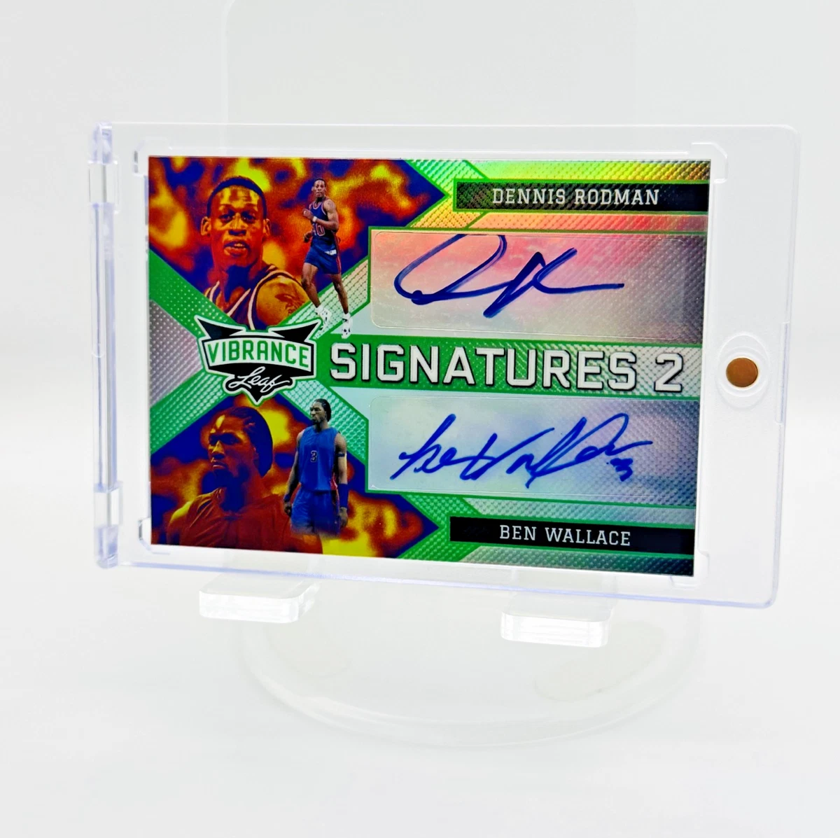 Ben Wallace Basketball Autographed Sports Trading Cards