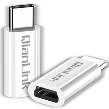 Mini USB to USB C Adapter, (2-Pack) Mini USB Female to USB C Male Convert