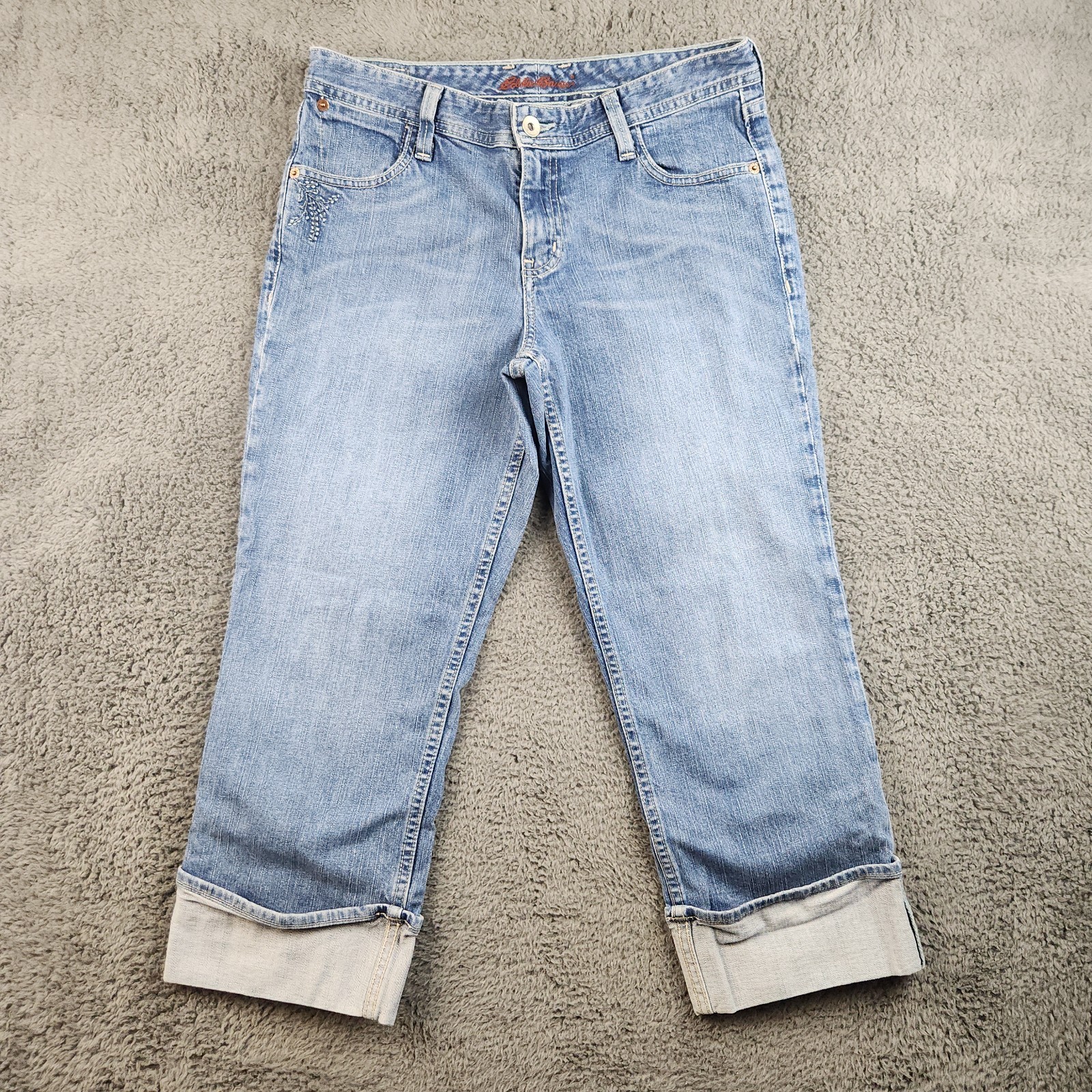 Size 6 Mid Rise Stretch Denim