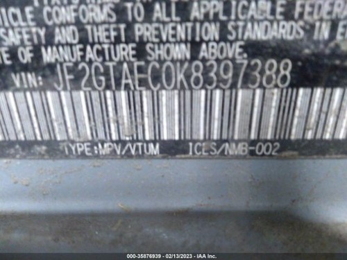 AC Compressor Manual Temperature Control Fits 18-19 XV CROSSTREK 1677919 - Picture 9 of 12
