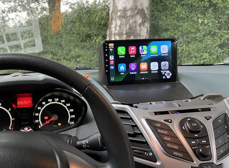 9" Zoll Android 15 Autoradio Für Ford Fiesta 2009-2014 Mit Carplay WIFI GPS DSP - Bild 2 von 4