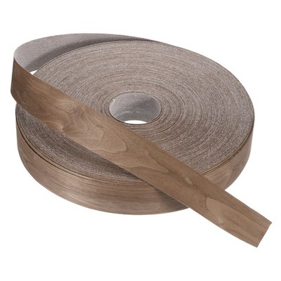 Walnut Edge Banding, 2 Inch x 250 ft Wood Veneer Tape Pre-glued Tape
