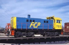 Ferrocarril del Pacifico Alco S6 722 at Sufragio, Sinaloa, MX 1978 8.5 x 11