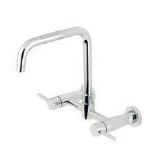 Kingston Brass KS816.DL Concord 1.8 GPM Widespread Bridge Kitchen - Chrome