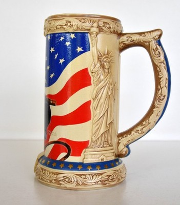 Miller Brewing Co Ceramic Beer Stein / Tankard Rosie the Riveter L/E Brax Ltd