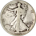 1916-D Obverse Walking Liberty Half