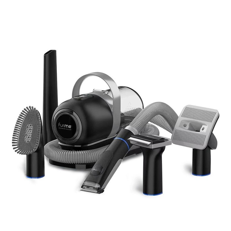 furMe FM-01 Pet Grooming Vacuum Kit Dog Cat Clipper Brush NEW Sealed