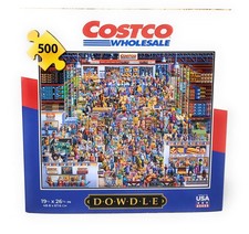 Dowdle Costco Wholesale 500-Piece Jigsaw Puzzle - Complete, NO OUTER SLEEVE