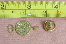 Seal Of The City of Indianapolis Mayors Office Indiana Key To The City Lapel Pin