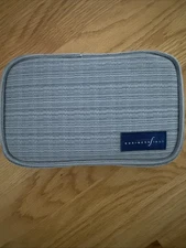 Continental Airlines Business First Class Amenity Travel Toiletry Kit Bag