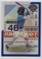 2024 Panini Prospect Edition Blue Prizm 16/149 Enrique Bradfield Jr #6 1i3k