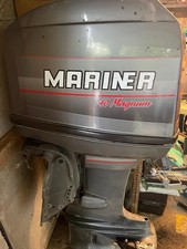 Project Boat Mariner Magnum 40hp Outboard Engine Remote Control Electric Start