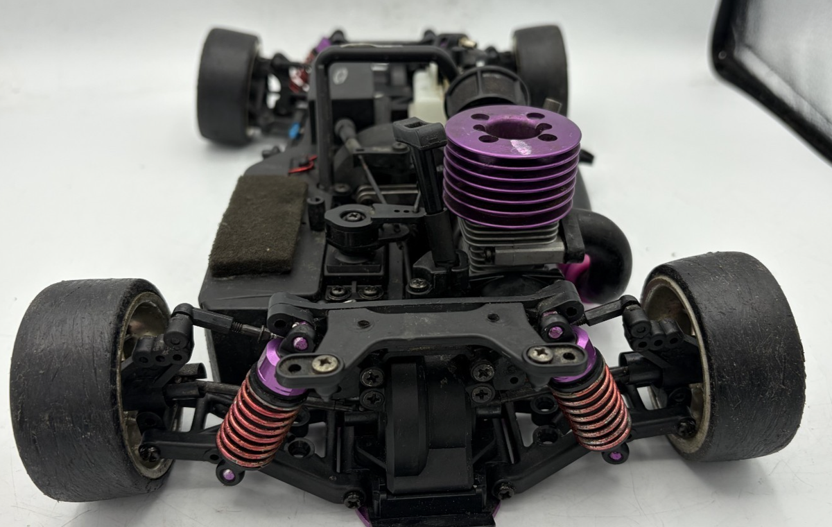 For parts HPI RS4 engine car chassis vintage rare | eBay