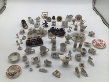 Large Vintage Lot of Miscellaneous Miniatures Limoges France