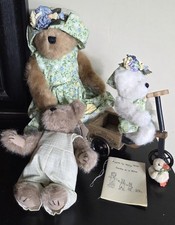 BOYDS BEARS MARY ELIZABETH, BECCA+RUTH,TILLY+QUACKERS-SPECIAL LIMITED EDITION