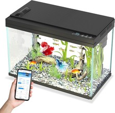 Smart Fish Tank Starter Kit W/ Smart Temperature Display Wireless Control 5.8