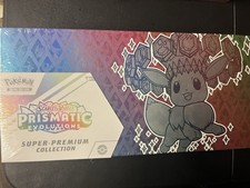 Pokémon Prismatic Evolutions Super-Premium Collection Eevee Sealed